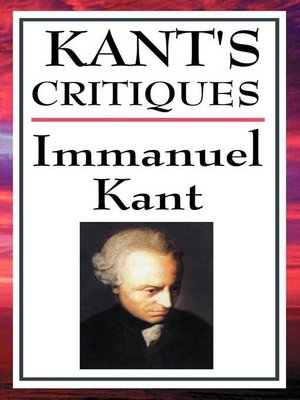 cover image of Kant's Critiques